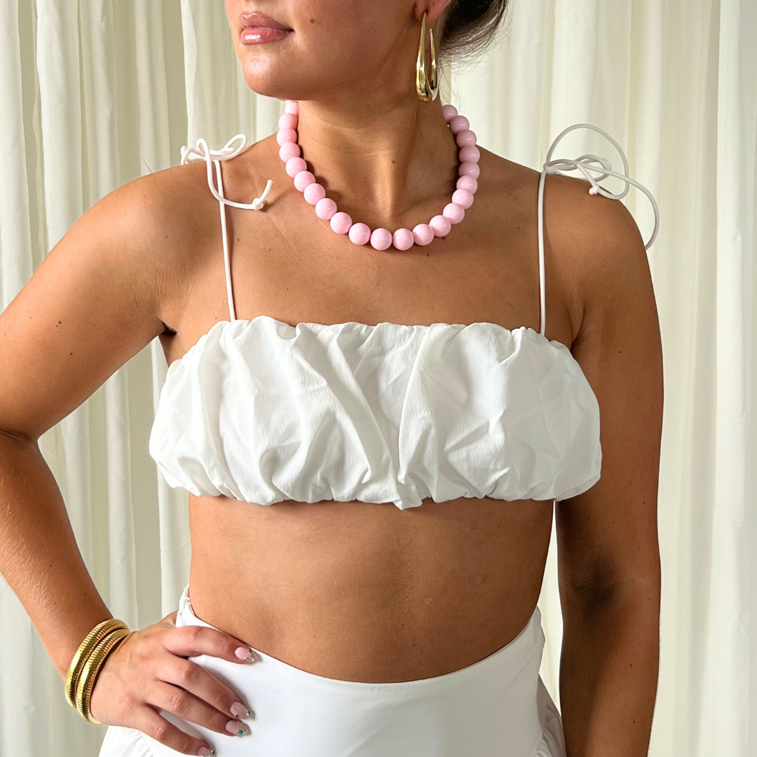 AMINA LIGHT PINK - NECKLACE