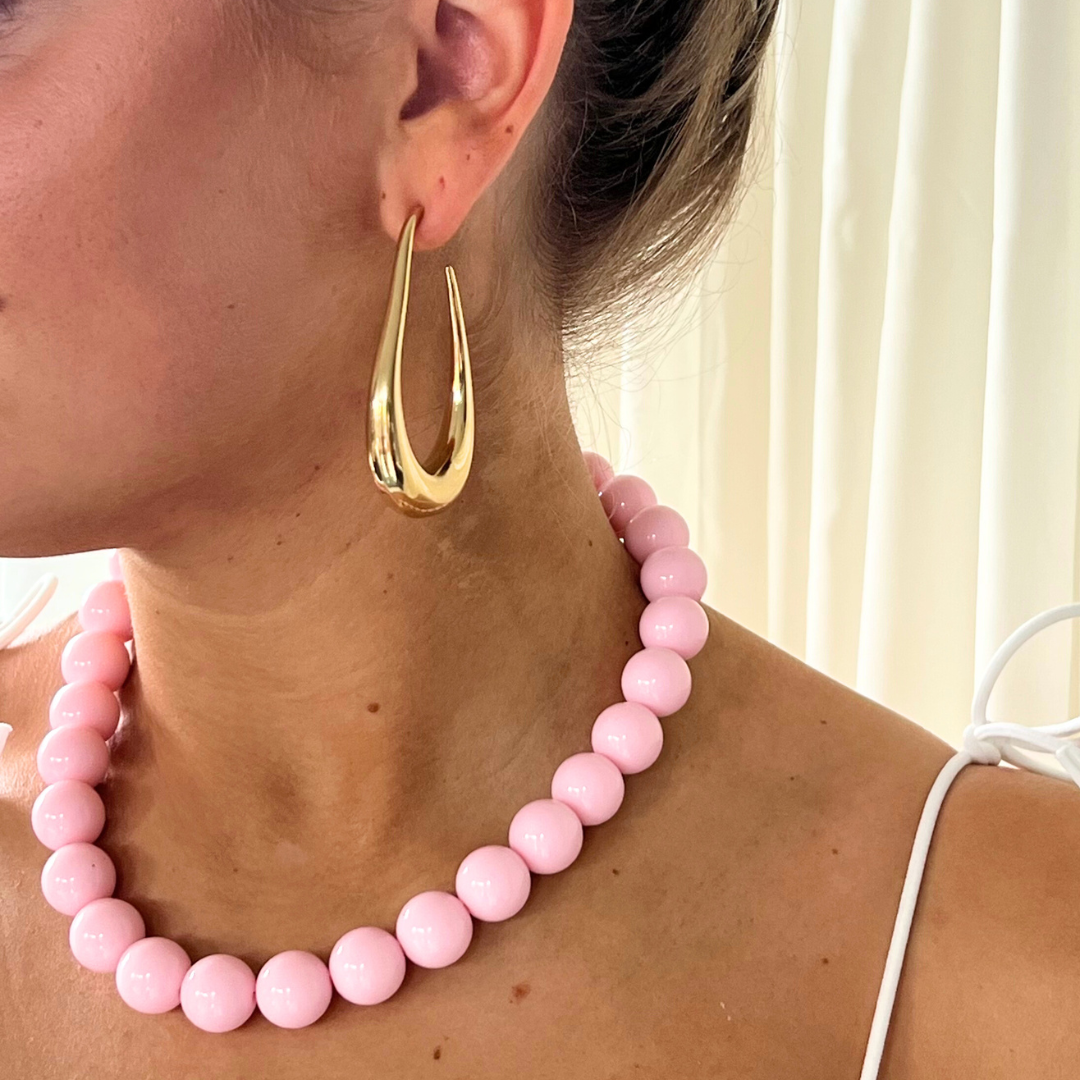AMINA LIGHT PINK - NECKLACE