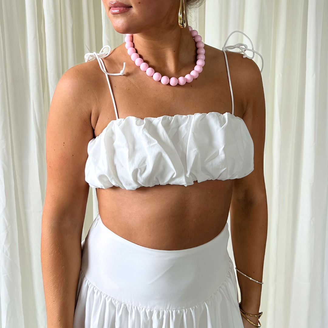 AMINA LIGHT PINK - NECKLACE