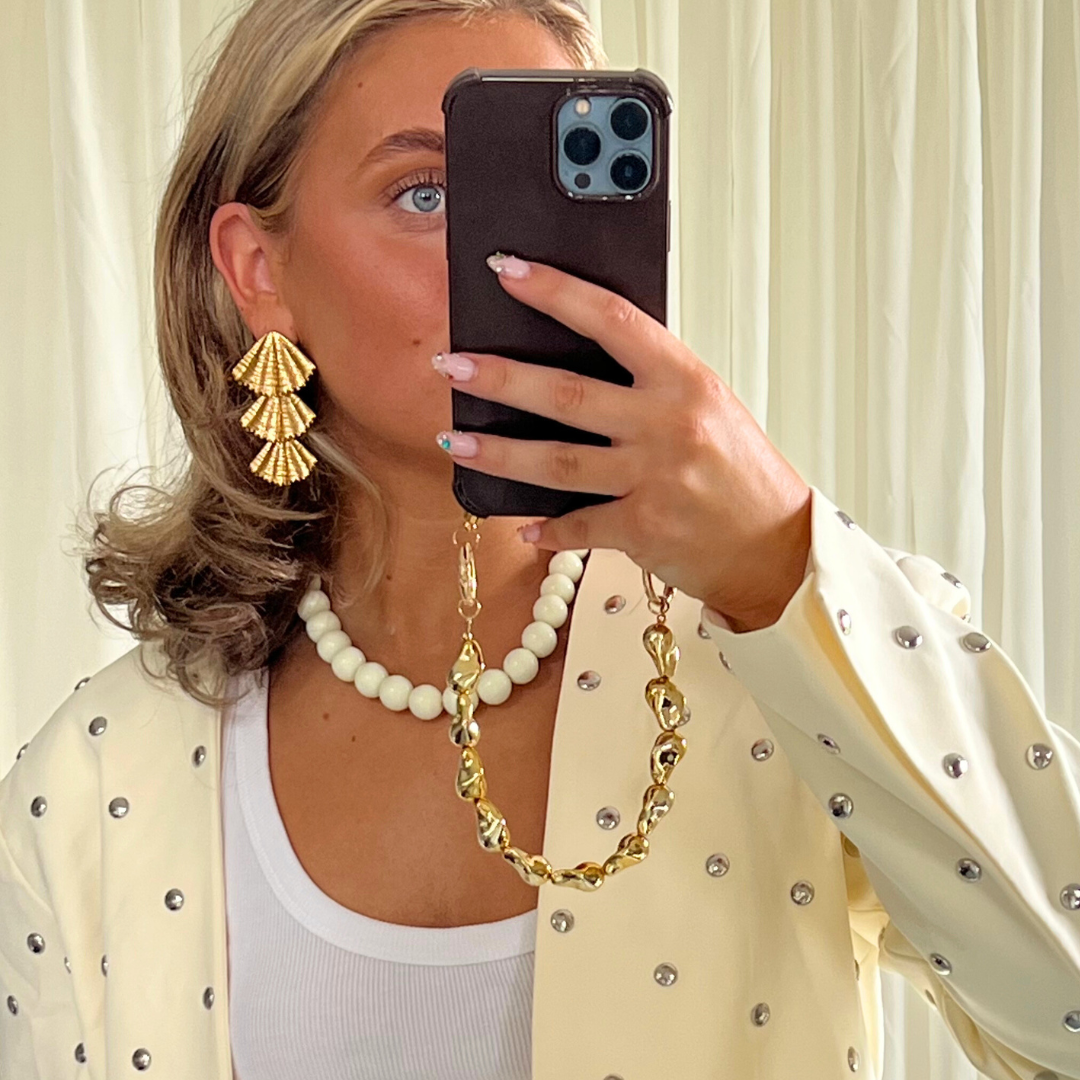 AMINA WHITE - NECKLACE