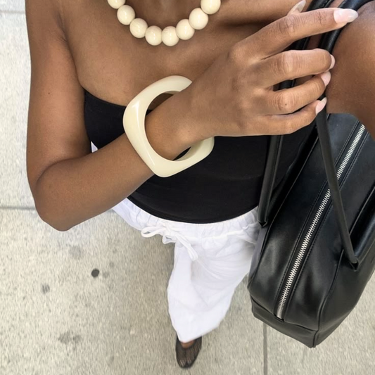 BEIGE BANGLE - BRACELET